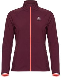 Odlo - Jacket Polyester - Lyst