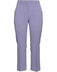 Moschino - Lilac Pants Polyester, Virgin Wool, Elastane - Lyst