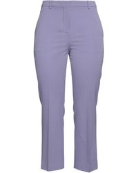 Moschino - Lilac Pants Polyester, Virgin Wool, Elastane - Lyst