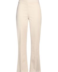 Jucca - Cream Pants Viscose, Polyamide, Elastane - Lyst