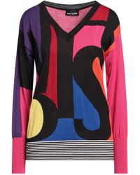 Who*s Who - Fuchsia Sweater Merino Wool, Acrylic - Lyst