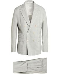 Eleventy - Platinum Suit Wool, Silk - Lyst