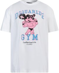 DSquared² - T-Shirt Cotton - Lyst