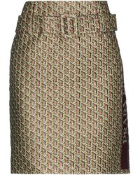 Prada Knielanger Rock - Grün