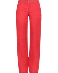 Burberry - Pants Paper, Viscose - Lyst