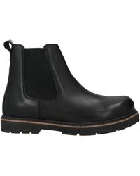 Birkenstock - Dark Ankle Boots Leather - Lyst