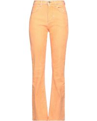Marni - Pants Cotton, Acrylic, Viscose, Elastane, Calfskin - Lyst