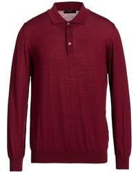 Moorer - Brick Sweater Virgin Wool - Lyst