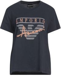 Emporio Armani - T-Shirt Cotton - Lyst