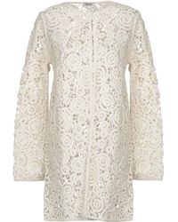 Liu Jo Overcoat - White