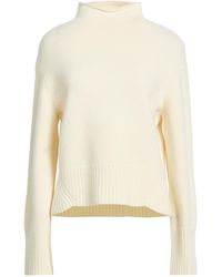 FFORME - Ivory Turtleneck Wool, Cashmere, Elastane, Polyamide - Lyst