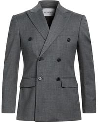 Amaranto - Blazer Polyester, Virgin Wool, Elastane - Lyst