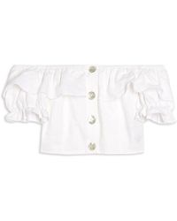 TOPSHOP Chemise - Blanc