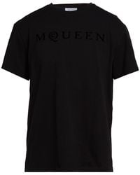 McQueen - T-Shirt Cotton - Lyst