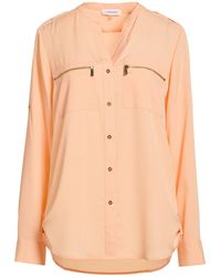 Calvin Klein - Shirt Polyester - Lyst