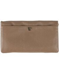 Woolrich - Taupe Wallet Leather - Lyst