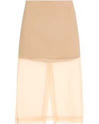 MEIMEIJ - Midi Skirt - Lyst