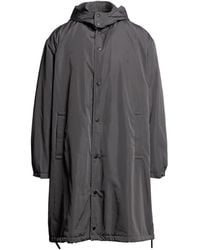 Emporio Armani - Overcoat & Trench Coat - Lyst