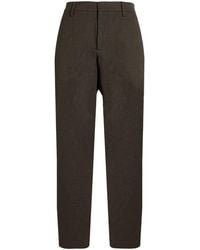 NN07 - Dark Pants Polyester, Cotton, Viscose, Elastane - Lyst