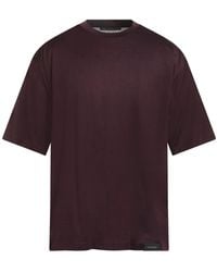 Low Brand - Plum T-Shirt Cotton - Lyst
