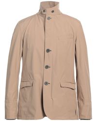 Herno - Camel Jacket Polyester - Lyst
