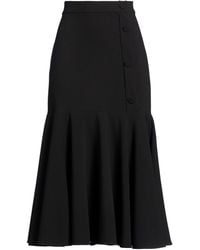 Sandro - Midi Skirt Polyester, Viscose, Elastane - Lyst
