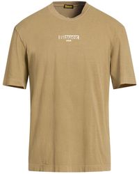 Blauer - Khaki T-Shirt Cotton - Lyst