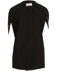 Jil Sander - Cape Virgin Wool, Polyamide - Lyst