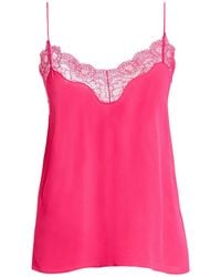Patrizia Pepe - Top Viscose, Polyamide - Lyst