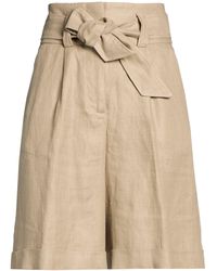 Peserico - Shorts & Bermuda Shorts Linen - Lyst