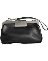 Max Mara - Clutch Calfskin - Lyst