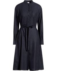 Aspesi - Midi Dress Virgin Wool, Acrylic, Polyamide, Cashmere - Lyst