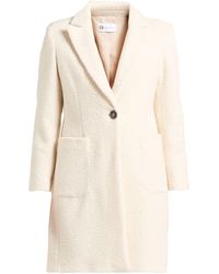 Diana Gallesi - Cream Coat Polyester - Lyst