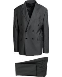 Exte - Charcoal Suit Wool - Lyst