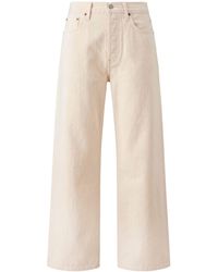 RE/DONE - Ivory Jeans Cotton, Elastane - Lyst
