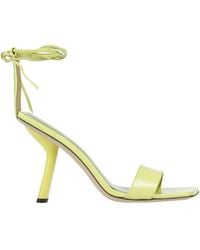BY FAR - Sandals Leather - Lyst