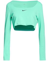 Nike - T-Shirt Cotton, Polyester, Elastane - Lyst