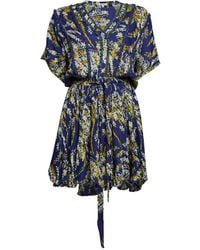Poupette - Mini Dress Viscose - Lyst