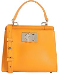 Furla - 1927 Mini Top Handle 19 -- Apricot Handbag Soft Leather - Lyst