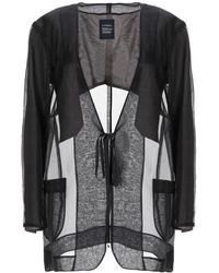 Limi Feu Overcoat - Black