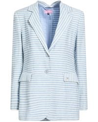 Denny Rose - Blazer Linen, Viscose, Cotton, Polyester - Lyst