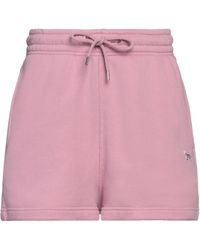 Maison Kitsuné - Antique Rose Shorts & Bermuda Shorts Cotton - Lyst