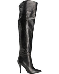 8 by YOOX Knee Boots - Black