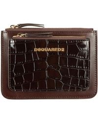 DSquared² - Coin Purse Leather - Lyst