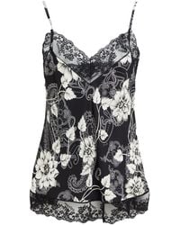 Pinko - Top Viscose, Polyester, Polyamide - Lyst