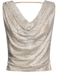 GIUSEPPE DI MORABITO - Top Polyamide, Elastane, Glass - Lyst