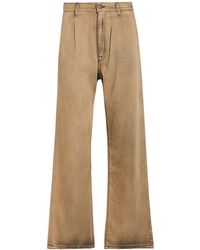 People - Camel Jeans Cotton - Lyst