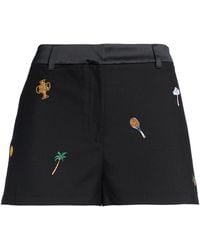 CASABLANCA - Shorts & Bermuda Shorts Virgin Wool - Lyst