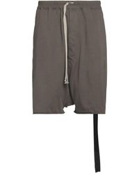 Rick Owens - Dove Shorts & Bermuda Shorts Cotton, Elastane - Lyst
