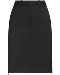 Helmut Lang - Jupe Midi - Lyst